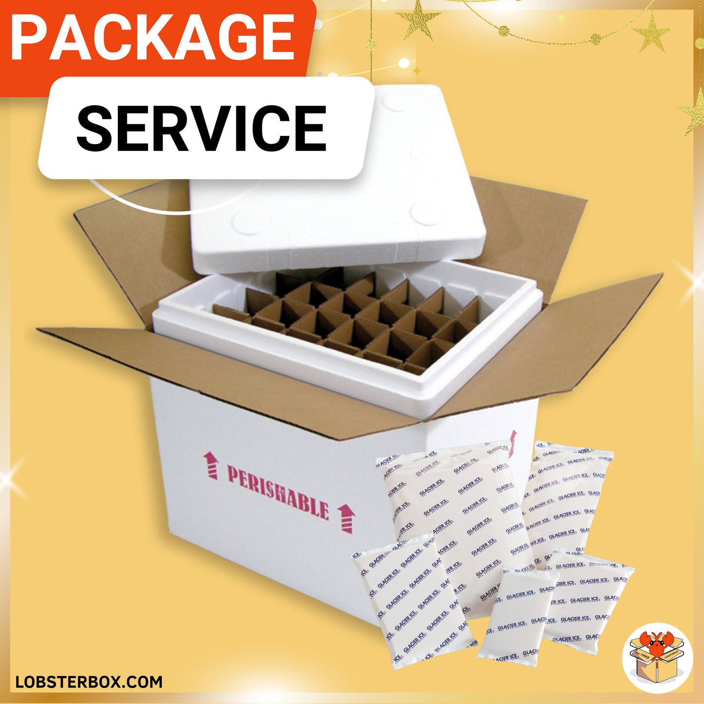 Professional Lobsterbox Package Service (For Local Pickup only)